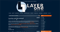 Desktop Screenshot of layerone.org